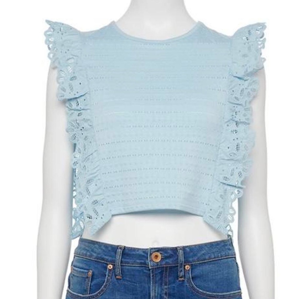 RUFFLY TANK TOP